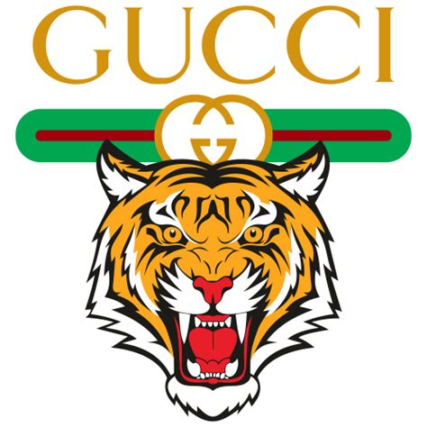 gucci tiger logo.